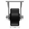 Front view drawing of caster with dimensions