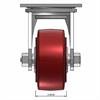 Front view drawing of caster with dimensions