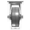 Front view drawing of caster with dimensions