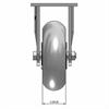 Front view drawing of caster with dimensions