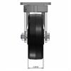 Front view drawing of caster with dimensions