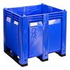 Cardholders on two sides of bin