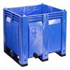 Drainplug on lower front of bin11