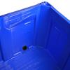 Drainplug viewed from inside bin