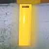 Yellow 18" reflector with 1000 candle power reflectivity