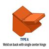 Front lift cover with center hinge is a great add-on for retaining contents