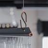 rail and s-hook for safety screen