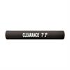 Brown clearance bar with white lettering spelling out Clearance 7' 3"
