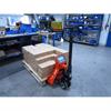 Pallet Truck with Built-In Scale In Use