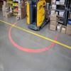 red beam projection