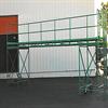 Custom vertical climb crossover with ladder on one end only
