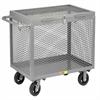Box truck with closed lid