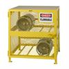 Cylinder Storage Cage in Use
