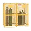 Cylinder Storage Cage with Blank Labels