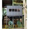 in-plant office on mezzanine built over heavy machinery