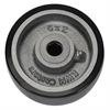 Side view of 5" x 2" urethane on iron wheel