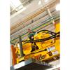 Ceiling Mounted Overhead Track in Use in a Fit and Finish Operation (Trussed Single Track Shown)