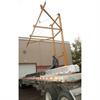 Skid Mounted (Griffin) Mobile Lifeline System in Flatbed Loading/Unloading Operation