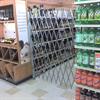 Single Gate Used to Barricade Retail Aisle
