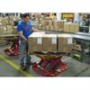 Hydraulic Pallet Leveler in Use