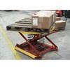 Spring Actuated Pallet Leveler in Use