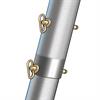 tripod crane telescoping leg detail