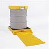 Spill deck shown with bladder unfurled but not filled