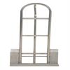 Front view of steel hand truck