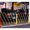 Mobile Barrier in Use At Auto Shop