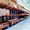 Store lumber, plywood, chip board on cantilever racking