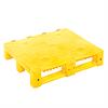 Yellow smooth deck pallet