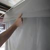 Valance add-ons help limit temperature loss even more than with curtain alone