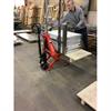 Offloading the Manual Pallet Lifter