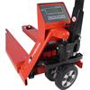 Pallet Truck with Built-In Scale Wheel Angle