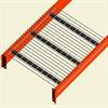 Pallet rack with wire decking