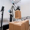 robot moving boxes onto pallet