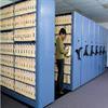 Mobile Aisle Medical Records Storage