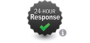 24 hour response logo