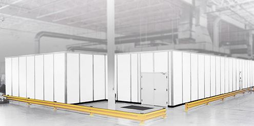 modular rooms can be created in any existing facility
