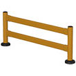 Flexible Poly Guard Rail