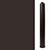 Brown bollard cover on plain background