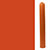 Orange bollard cover on plain background