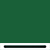 Forest green clearance bar on plain background