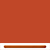 Orange clearance bar on plain background