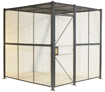 Cisco-Eagle Catalog - 4-Wall Woven Wire Security Cage, w Cisco-Eagle Catalog - 4-Wall Woven Wire Security Cage, w
