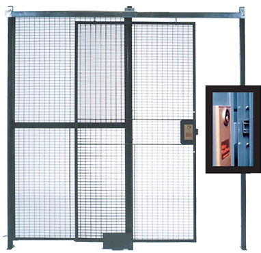 wire security gate