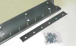 universal hardware strip door mounting system