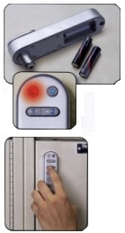 closeup views of digital access lock