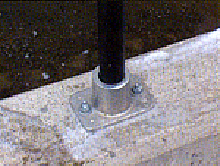 base plate installation