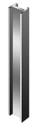 Highway Guardrail 6' post